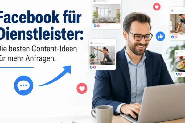 Facebook für Dienstleister: Die besten Content-Ideen für mehr Anfragen