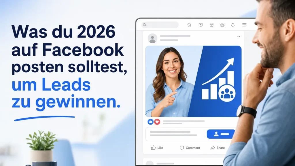 Was du 2026 auf Facebook posten solltest, um Leads zu gewinnen