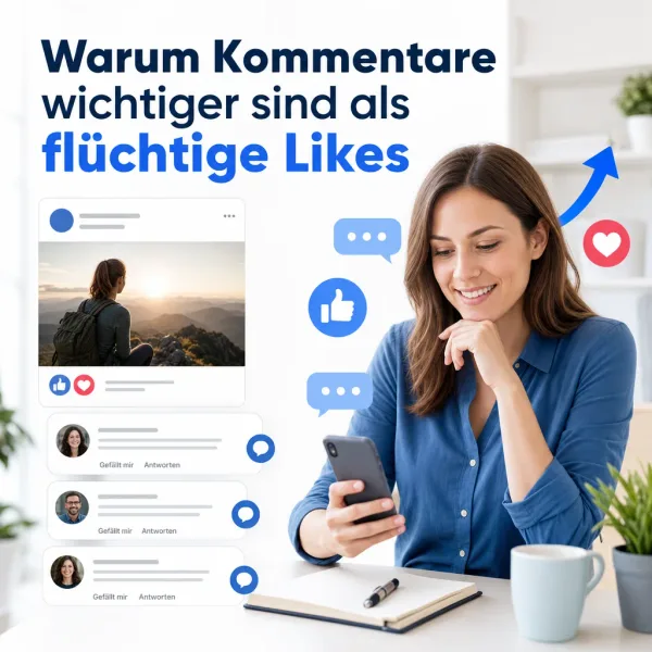 Warum Kommentare wichtiger sind als flüchtige Likes