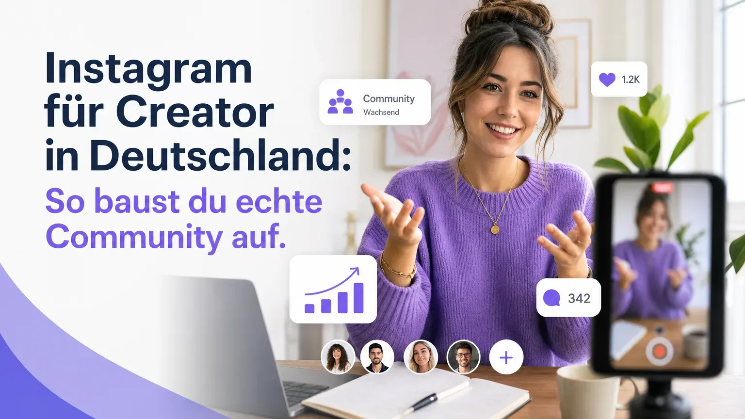 Instagram für Creator in Deutschland: So baust du echte Community auf