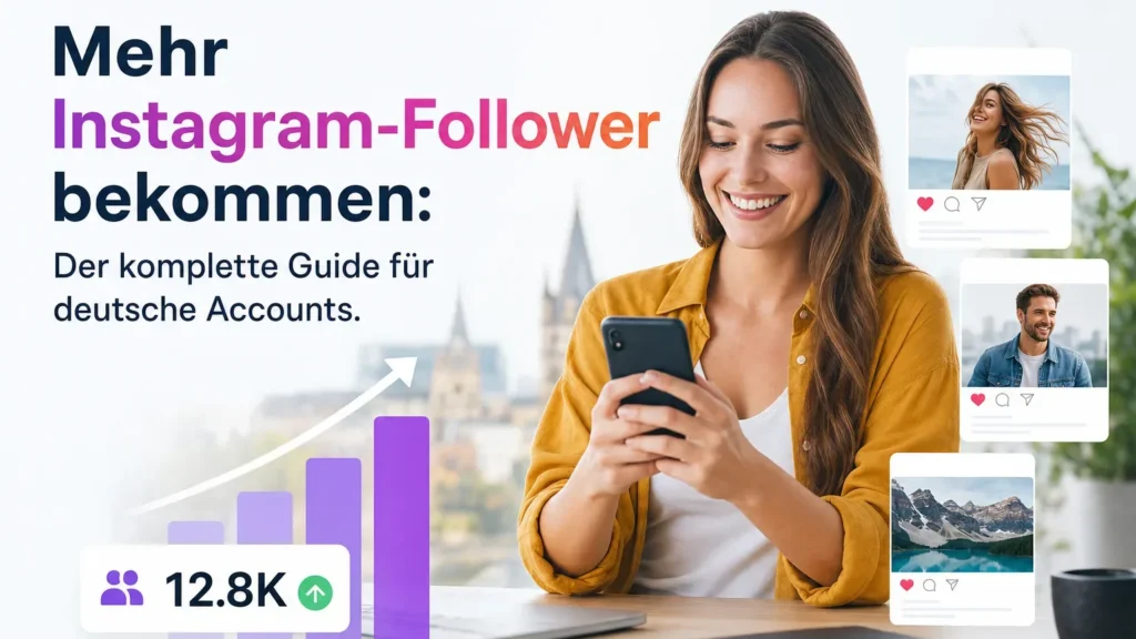Mehr Instagram-Follower bekommen: Der komplette Guide für deutsche Accounts