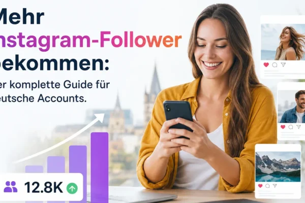 Mehr Instagram-Follower bekommen: Der komplette Guide für deutsche Accounts