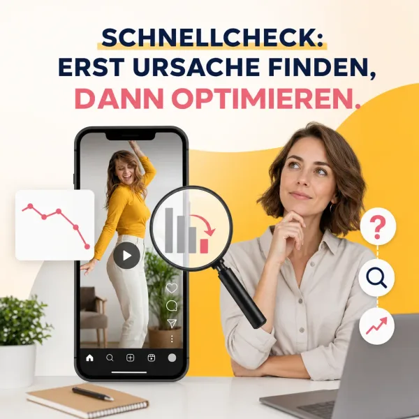 instagram reels keine aufrufe gruende h2 1 Schnellcheck: Erst Ursache finden, dann optimieren