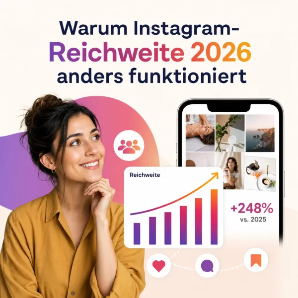 Warum Instagram-Reichweite 2026 anders funktioniert