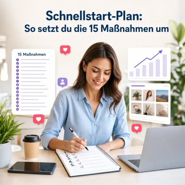Schnellstart-Plan: So setzt du die 15 Maßnahmen um