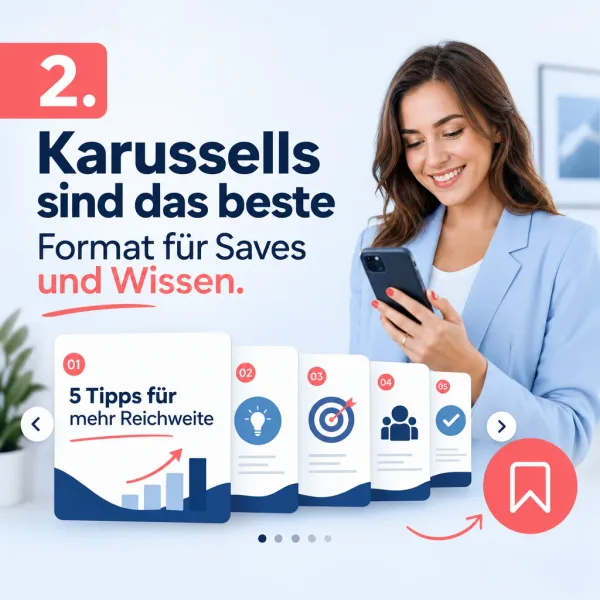 2. Karussells sind das beste Format für Saves und Wissen