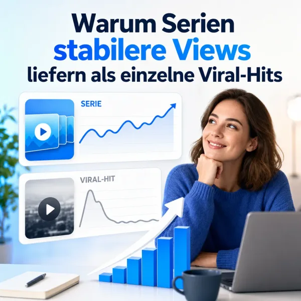 serien statt viral hit kanalformate stabile views h2 1 Warum Serien stabilere Views liefern als einzelne Viral-Hits