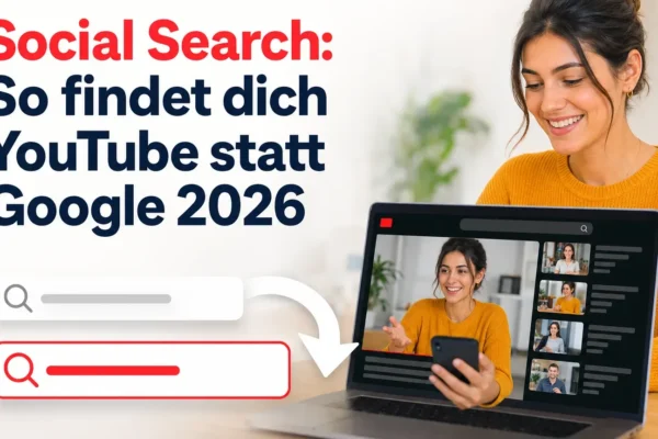 Social Search: So findet dich YouTube statt Google 2026