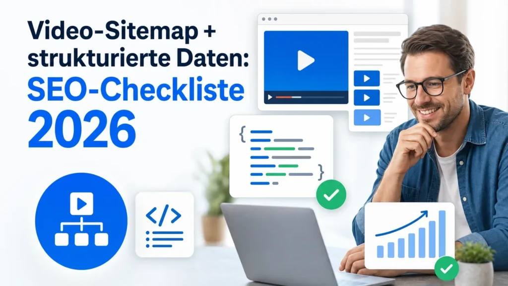 Video-Sitemap + strukturierte Daten: SEO-Checkliste 2026