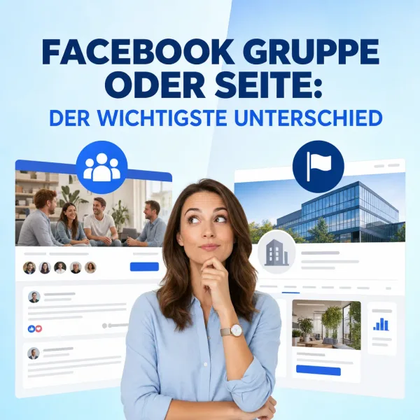 facebook gruppe oder seite h2 1 Facebook Gruppe oder Seite: Der wichtigste Unterschied