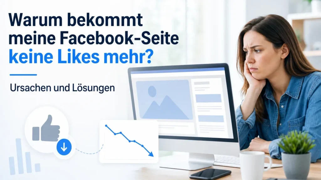 Warum bekommt meine Facebook-Seite keine Likes mehr? Ursachen und Lösungen