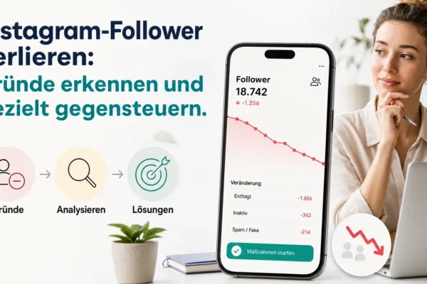 Instagram-Follower verlieren: Gründe erkennen und gezielt gegensteuern