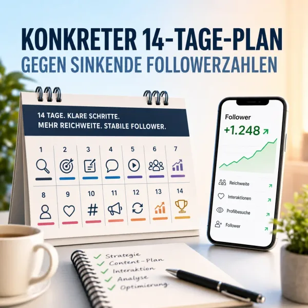 instagram follower verlieren gruende loesungen h2 2 Konkreter 14-Tage-Plan gegen sinkende Followerzahlen