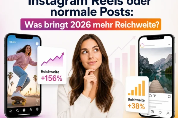 Instagram Reels oder normale Posts: Was bringt 2026 mehr Reichweite?