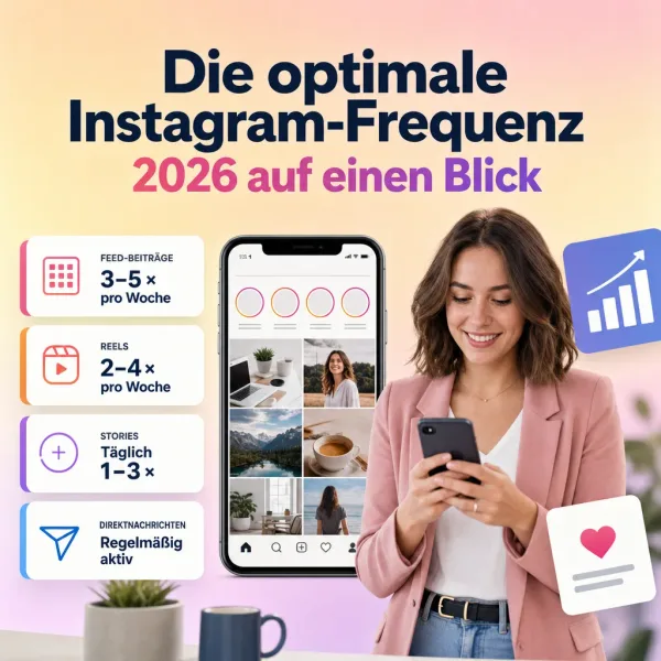 Die optimale Instagram-Frequenz 2026 auf einen Blick