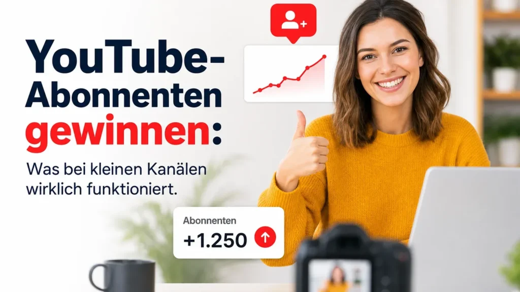 YouTube-Abonnenten gewinnen: Was bei kleinen Kanälen wirklich funktioniert