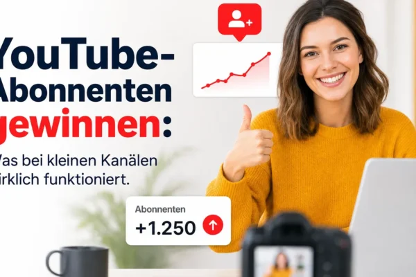 YouTube-Abonnenten gewinnen: Was bei kleinen Kanälen wirklich funktioniert