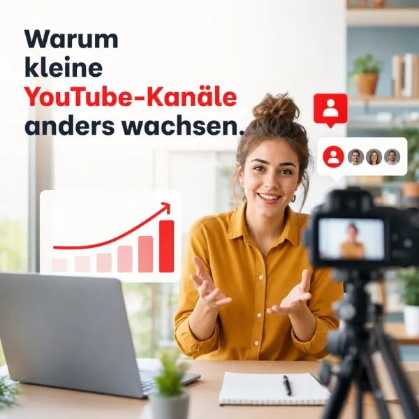 Warum kleine YouTube-Kanäle anders wachsen