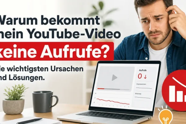 Warum bekommt mein YouTube-Video keine Aufrufe? Die wichtigsten Ursachen und Lösungen